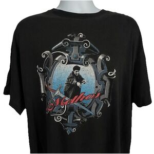 Highlander Shirt Men XL Black Methos Movie Vintage 1998 90s Promo Retro USA